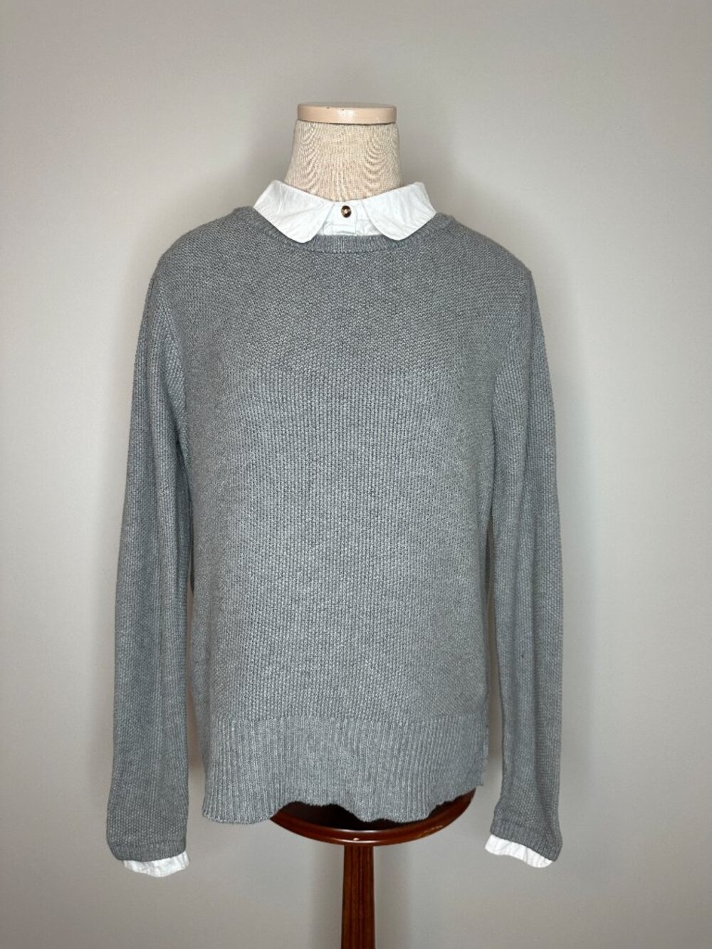 Seraphine Women's Marianne Mock Shirt Nursing Jumper Size Medium